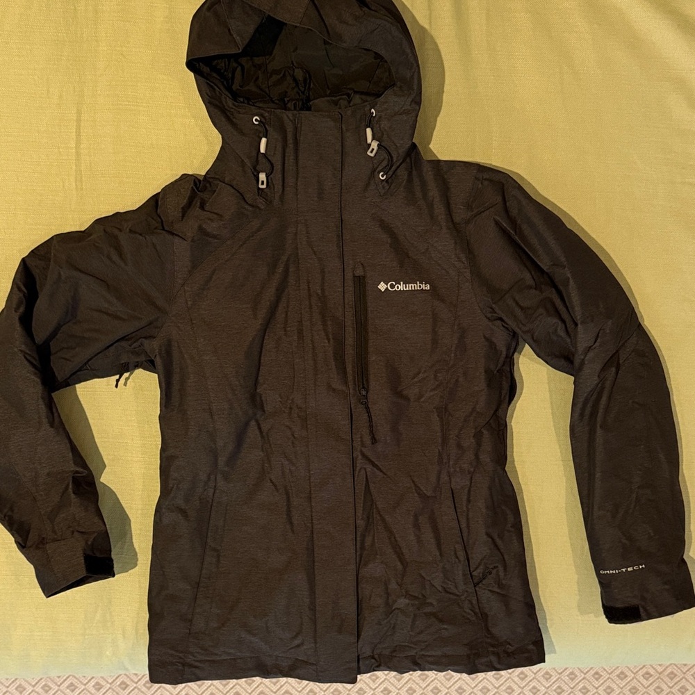 Columbia Dark Gray Hooded Jacket